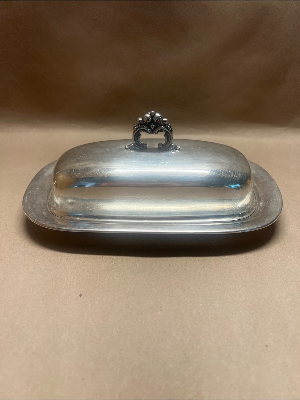 Reed & Barton Sterling Francis I Butter Dish 925, Glass Insert, X568